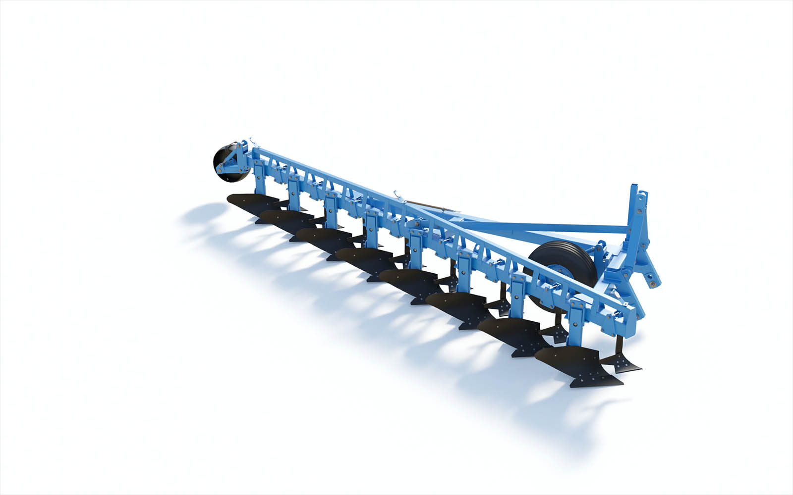 Plow plow mounted eight-furrow FINIST PLNU-8-40