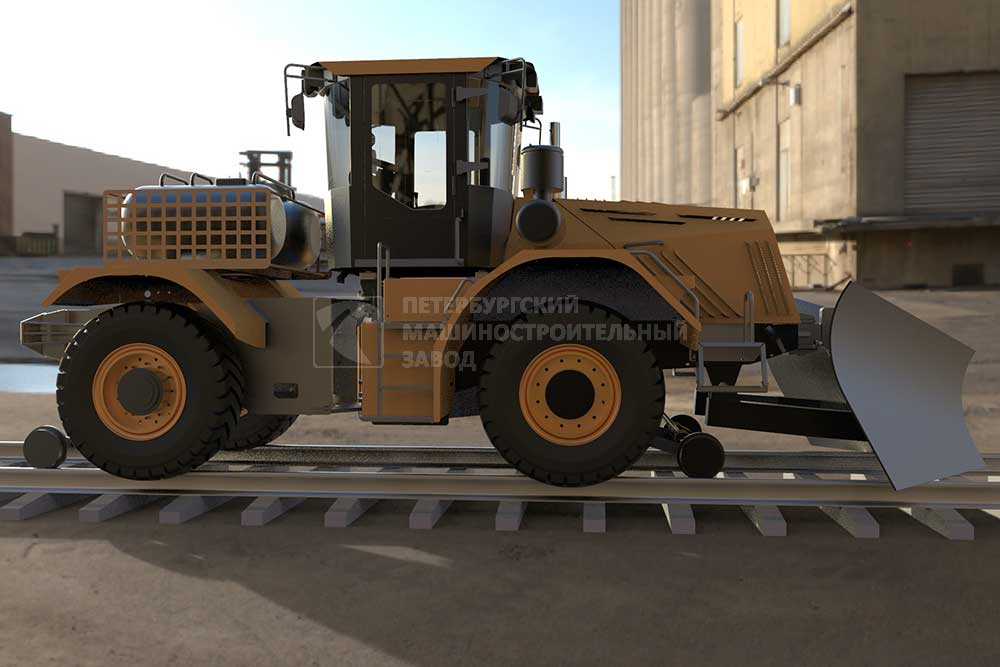 Shunting tractor (railway tractor, locomobile) STANISLAV-704