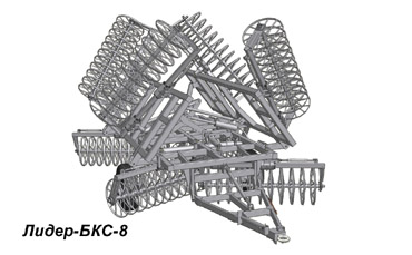 Sectional ring harrows 