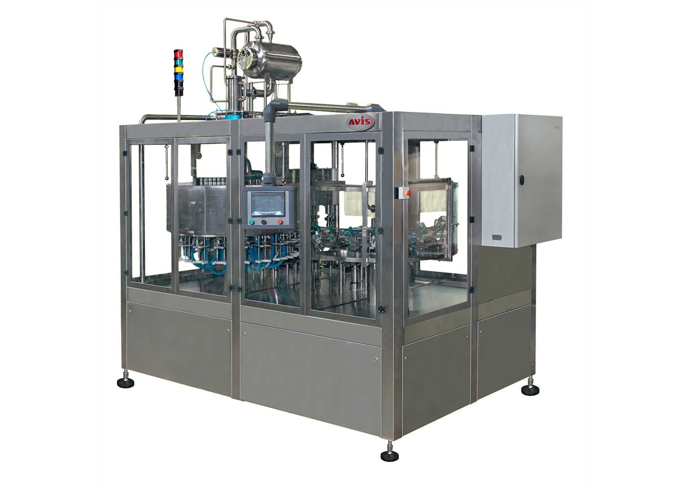 Line with triblock for filling milk and fermented milk drinks, 6000 bph
