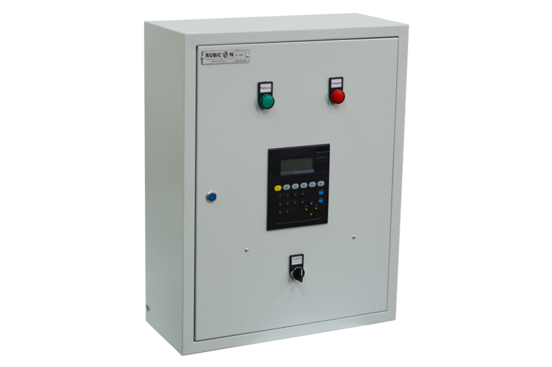 Hot water control cabinet