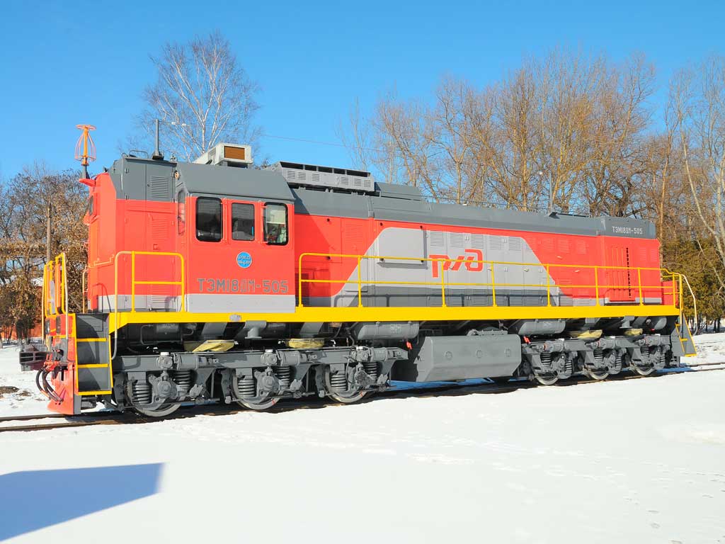 Shunting diesel locomotive TEM18DM