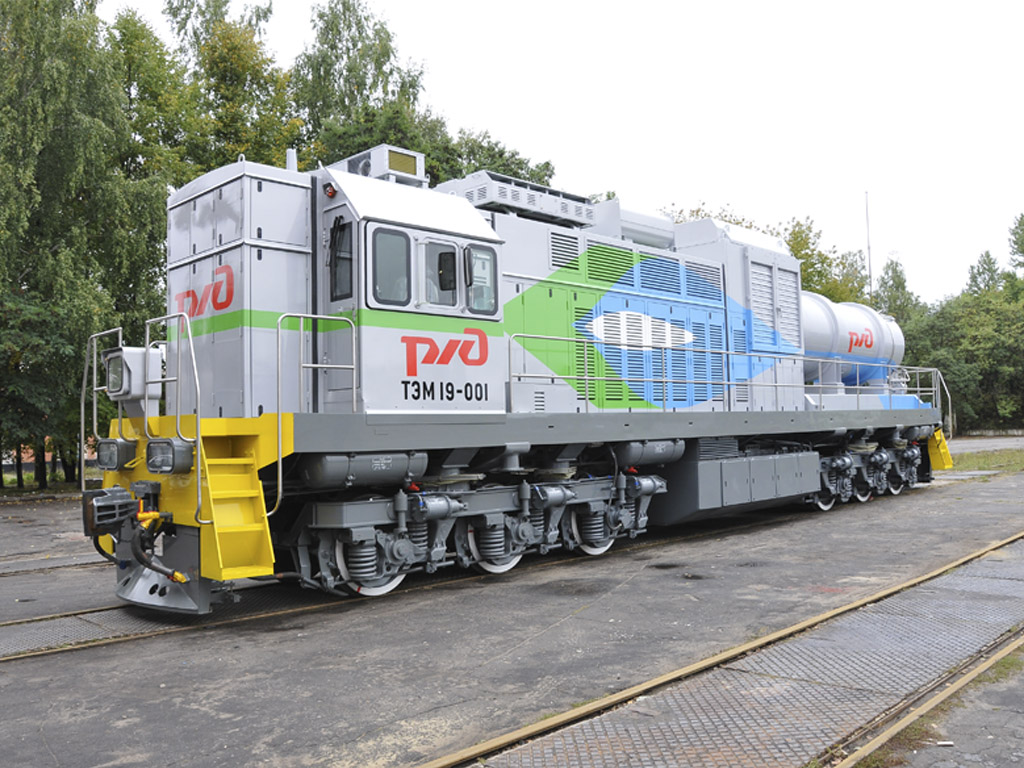 Shunting diesel locomotive TEM19