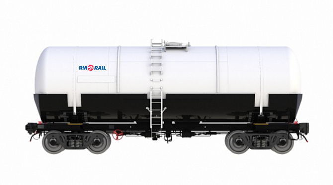 Tank car for transportation of petrochemicals