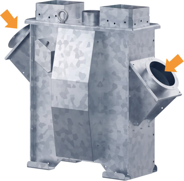 Нория ленточная CSE 180 (элеватор зерновой оцинкованный) компании CSort