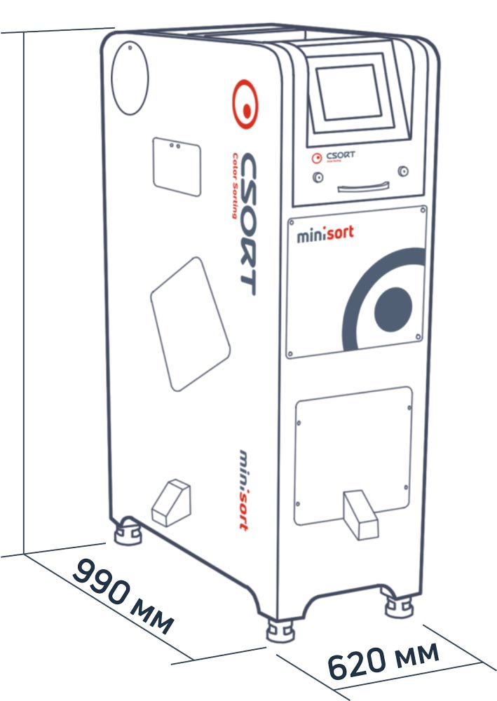 Мини-фотосепаратор MiniSort компании CSort 