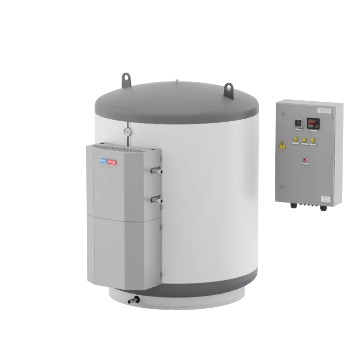 Electric water heater RusInzh EVN 1500l-10bar-30kW-D1300mm
