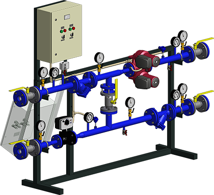 Автоматизированный тепловой пункт «НЕО-ТЕРМ АТП/СО.С»
