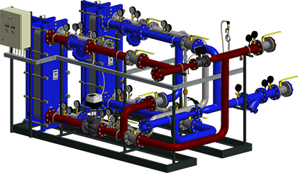 Автоматизированный тепловой пункт «НЕО-ТЕРМ АТП/ГВС.1»