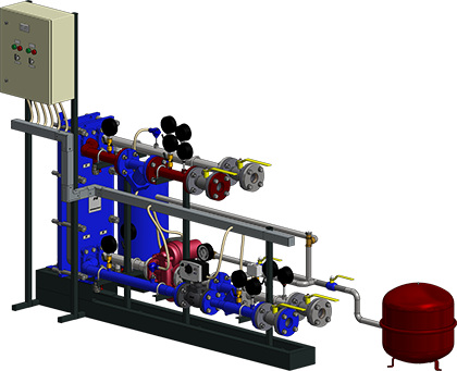Автоматизированный тепловой пункт «НЕО-ТЕРМ АТП/В.ГЛ»