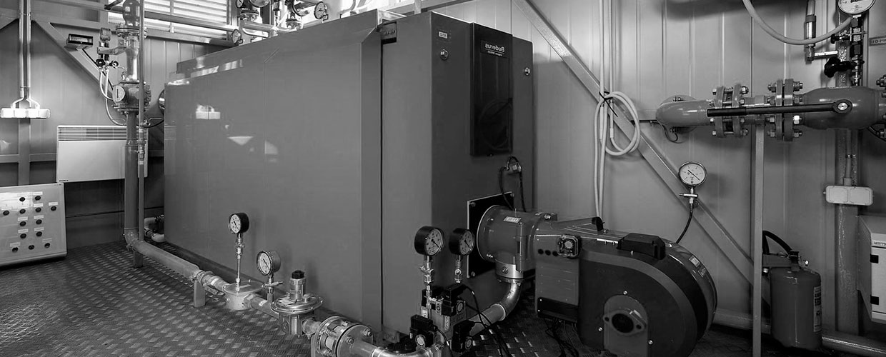 Installation of boiler equipment