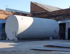 Vertical steel tank with a volume of 70 m3 RVS-70