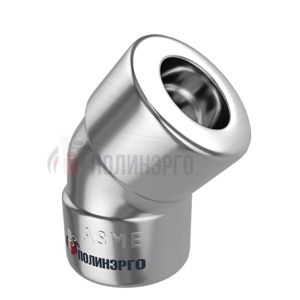 Stainless steel elbow 45° 16