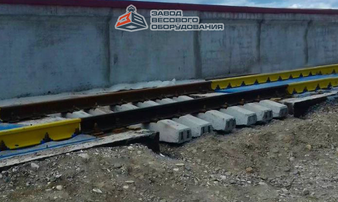 用于静态30-200吨货车称重的铁路货车秤VTV-S