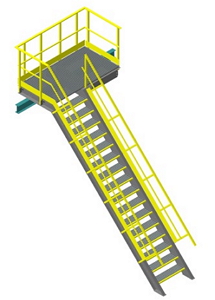 Manufacture of flights of stairs