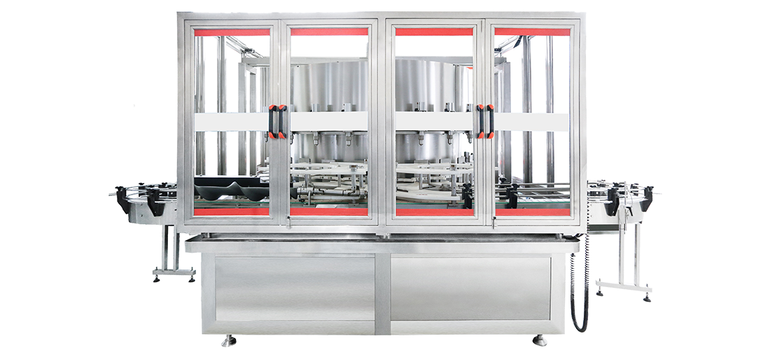 Rotary liquid filling machine