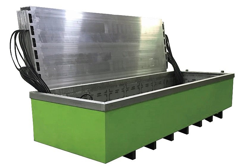 Press vacuum drying chamber EcoWood VD 3