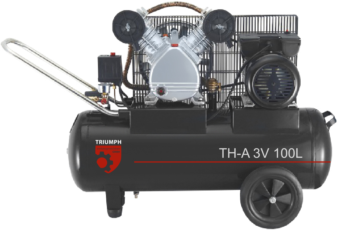 Piston compressor TRIUMPH TH-A 3V 100L