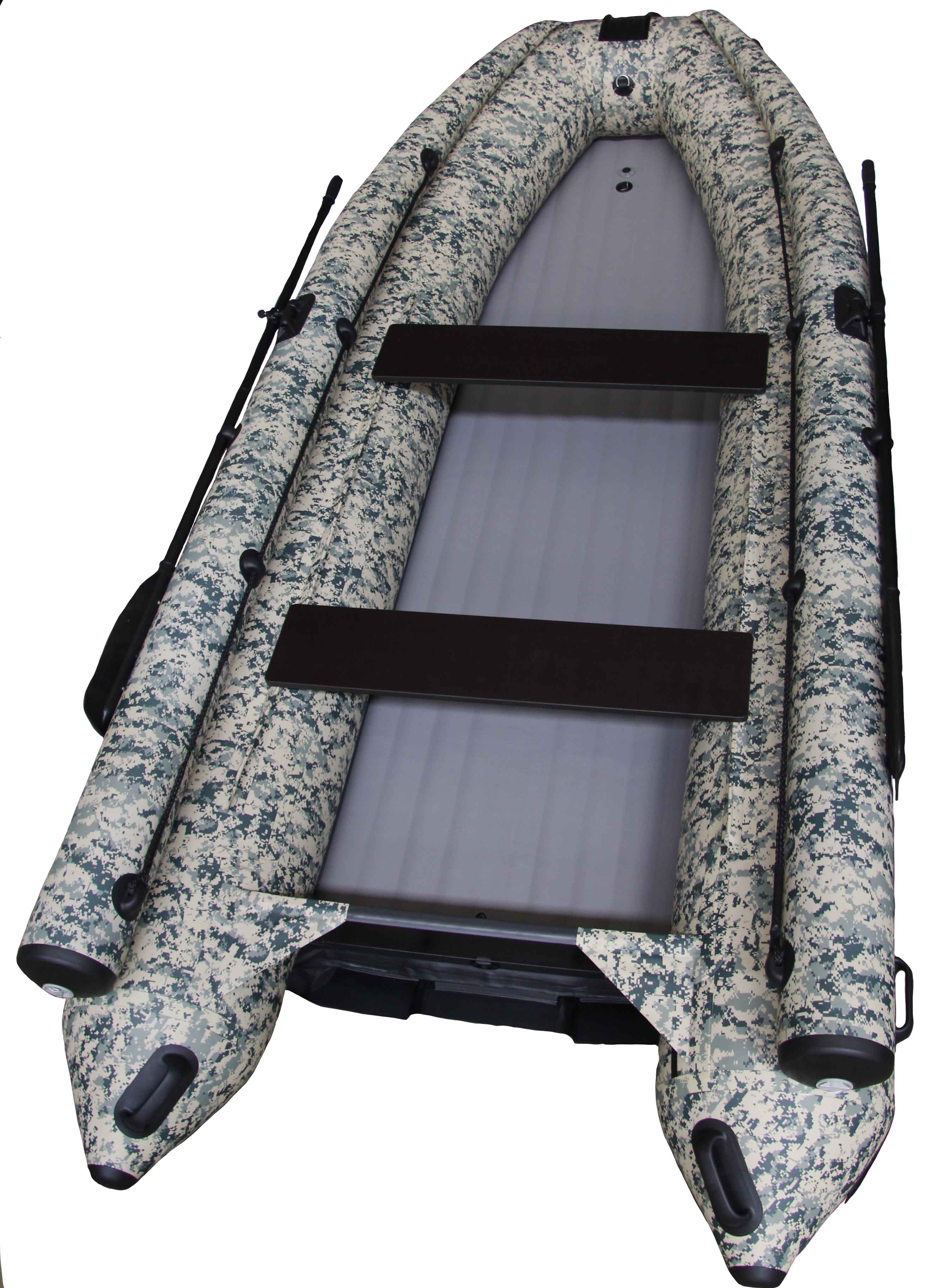 Лодка надувная моторная SOLAR-420 Strela Jet tunnel