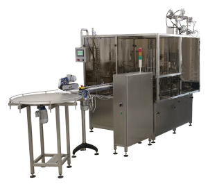 The Three-Row Automated Machine for Packing into Plastic Cups