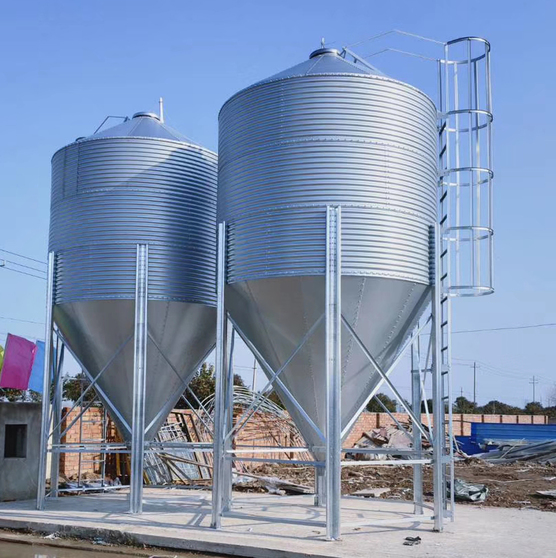 Silos for storage of bulk products