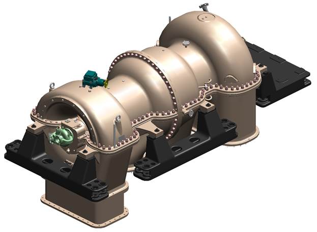 Газовая технологическая турбина ГТТ-9