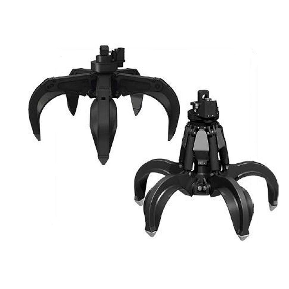 Multi-jaw grab for excavator