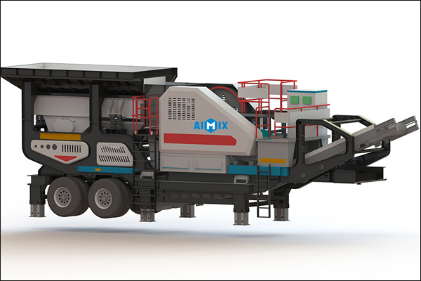 Mobile crushing plant with jaw crusher