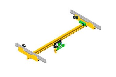 Suspended beam crane