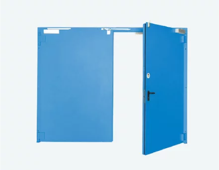 Противопожарные ворота распашные