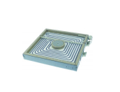 Burner open 10.77848.006 300x300mm 4000W 400V with cookware sensor