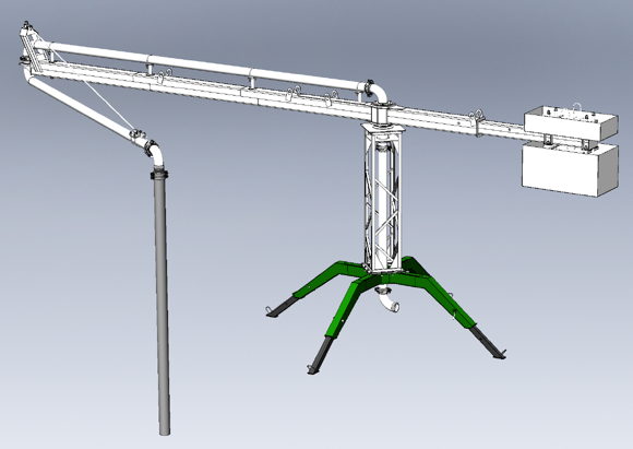 Circular concrete spreader BRK-10