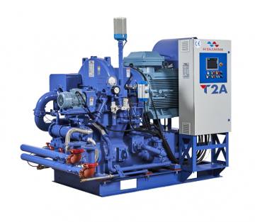 T2A centrifugal compressor (turbocharger)