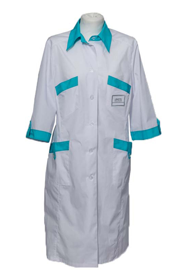 Dressing gown summer female for the health worker