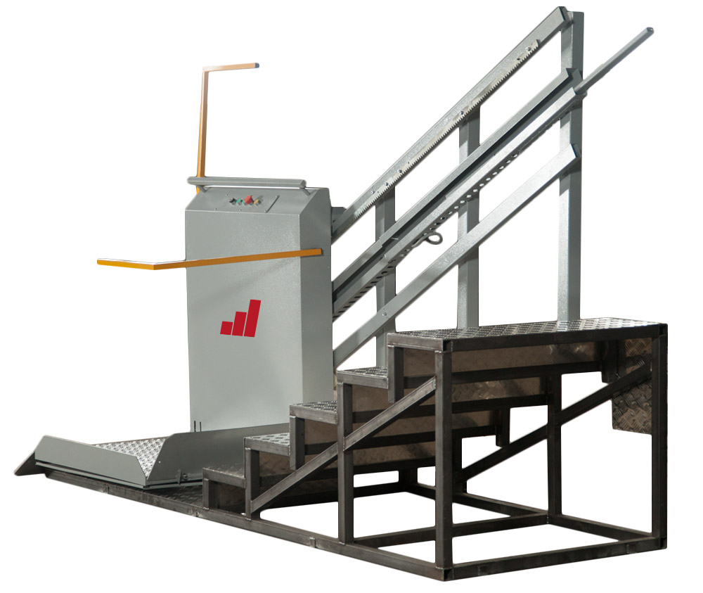 Inclined platform - lift for the disabled EasyTrap
