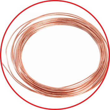 Copper wire 0.8 mm MNnMTs 40-1.5