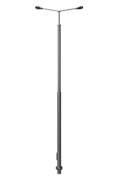 Lighting poles OGS-0.4-8.0