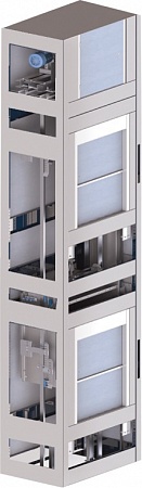 Small freight elevator