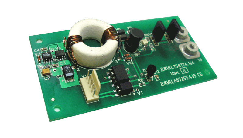 Driver for controlling thyristors and thyristor modules