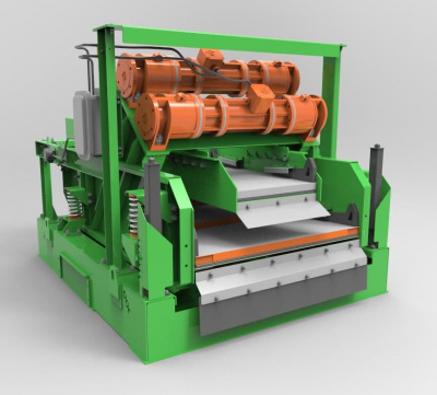 Vibrating sieve for cleaning drilling mud G-Force BC 3P