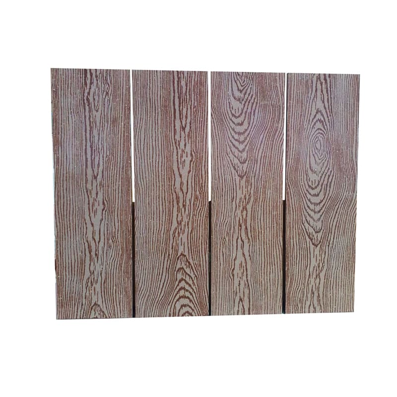WPC fence board, polished No. 3