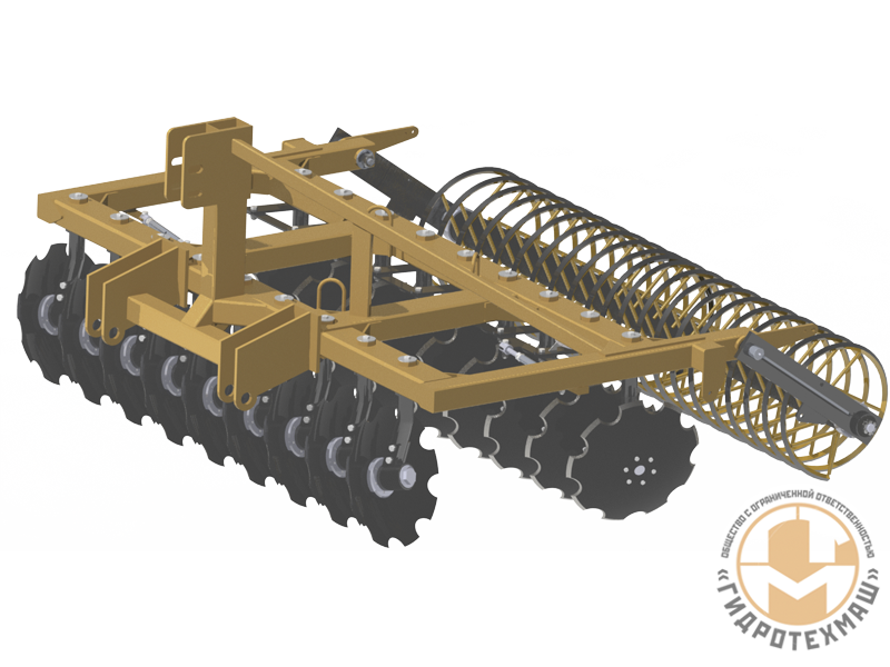 Борона дисковая навесная БД