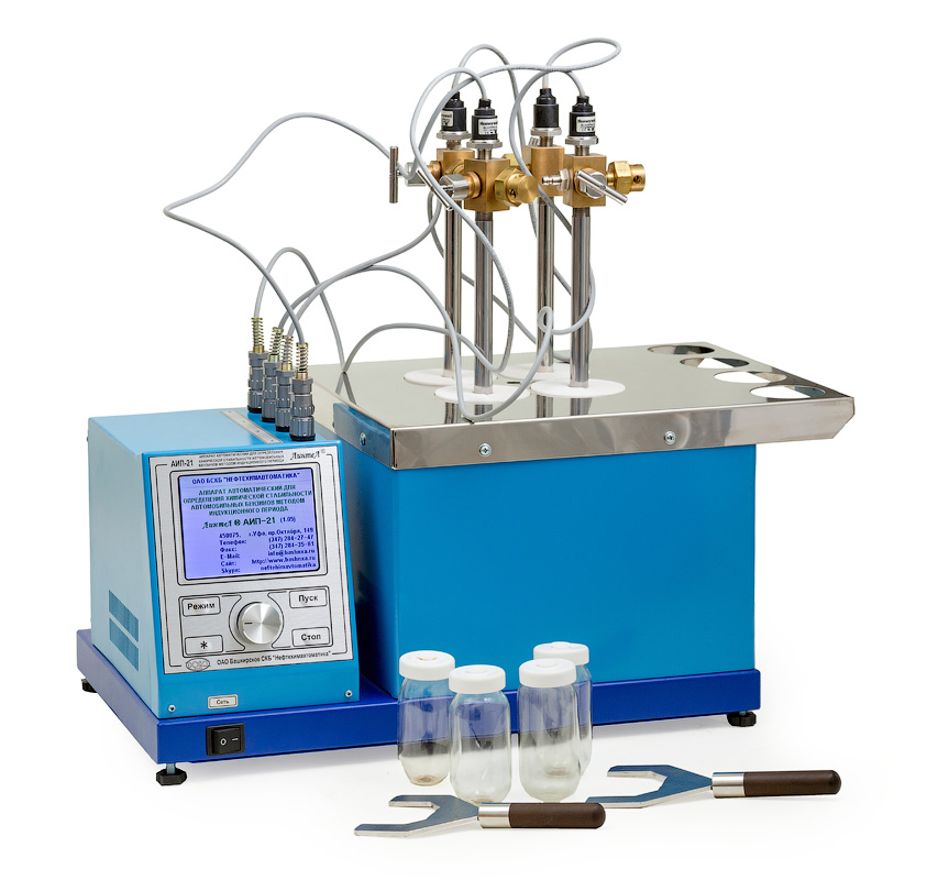 LinteL AIP-21 Automatic gasoline oxidation stability tester (induction period method)