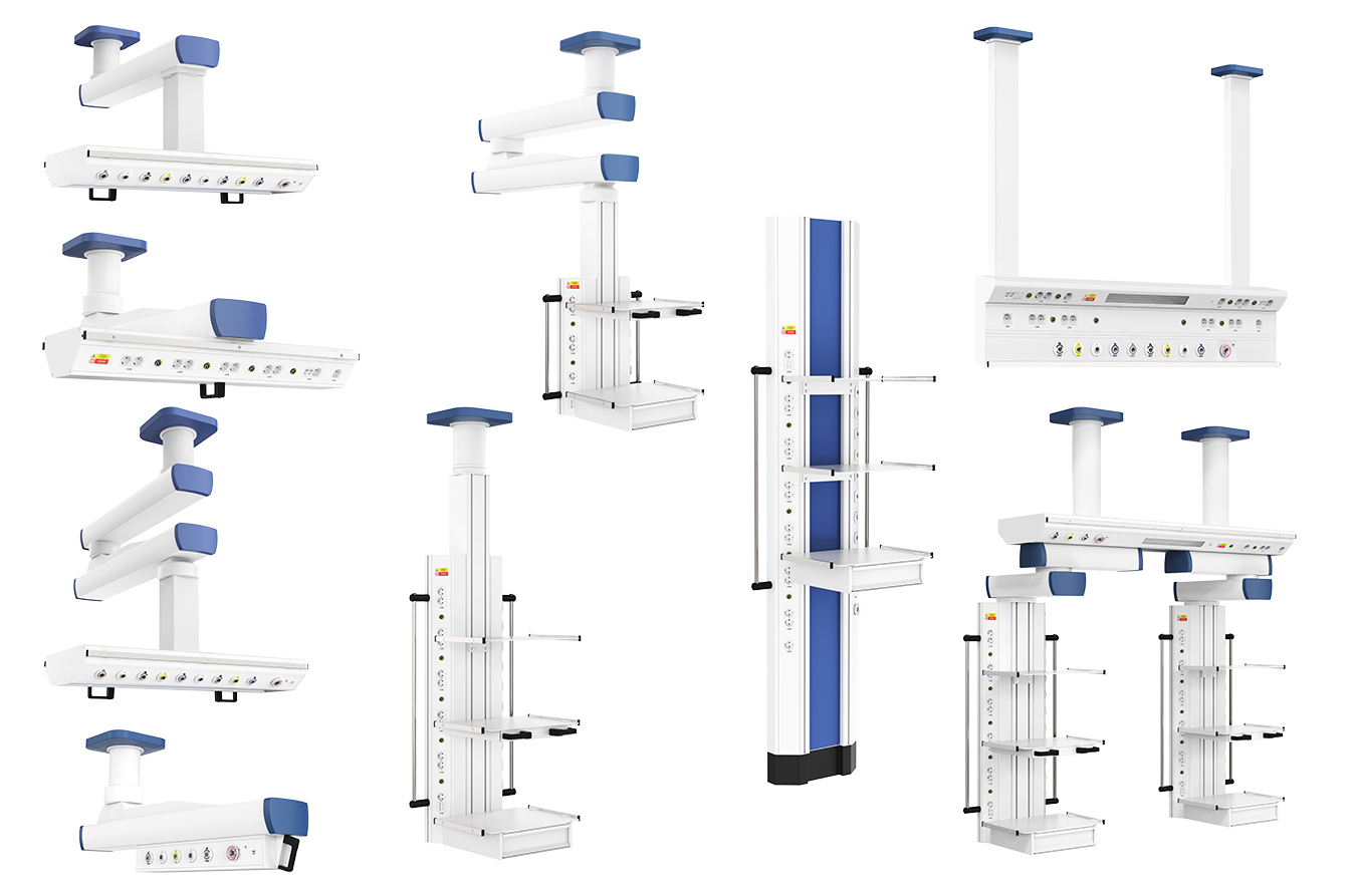 Консоли медицинские потолочные CADUCEUS
