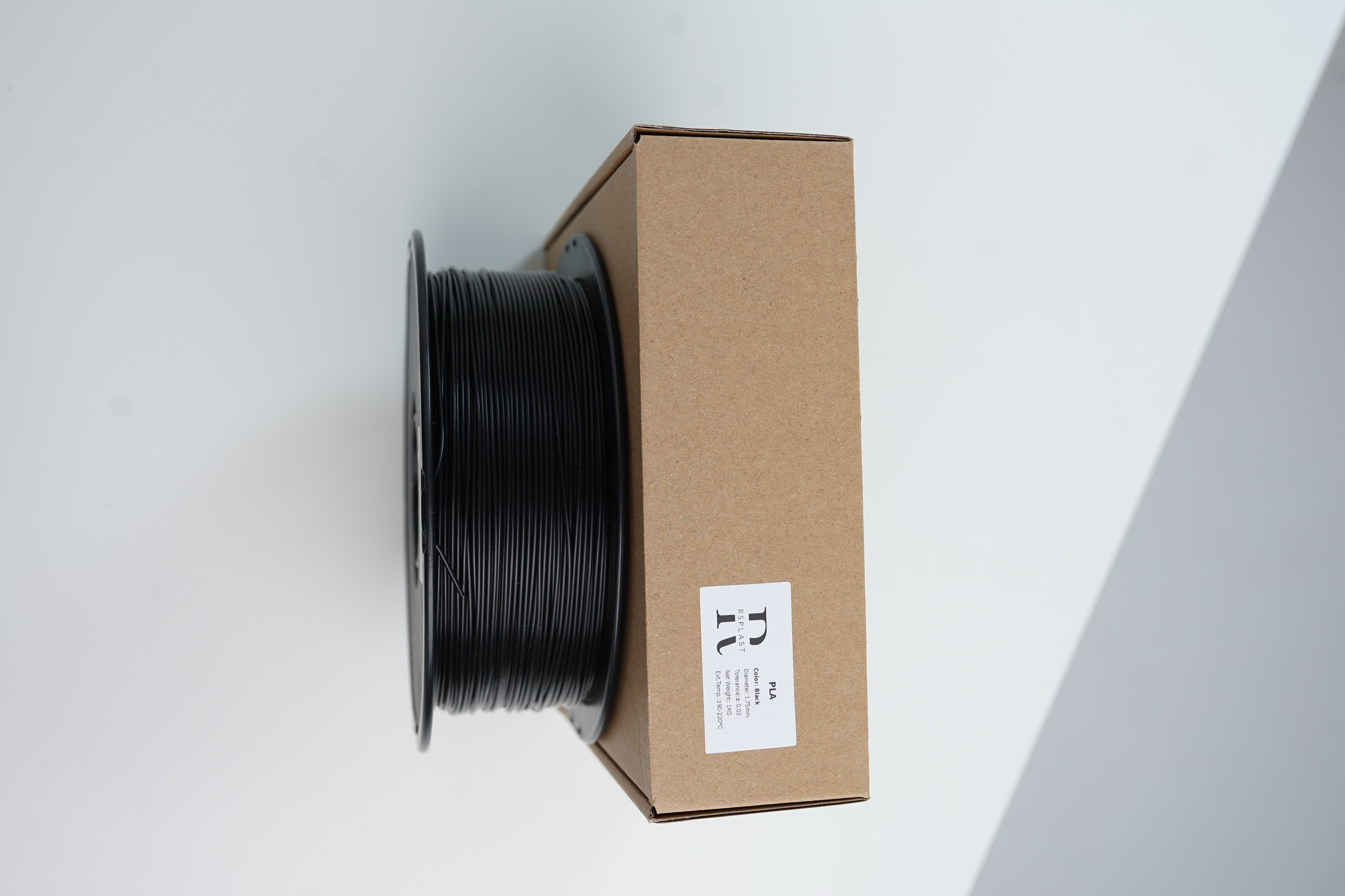 PLA 3D-printing filament black 1,75 mm